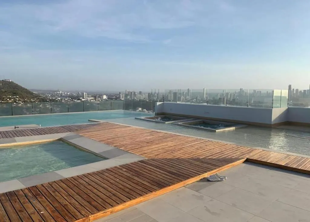 Stunning Oceanview Best Location 3Br 4Baths Cartagena Apartment